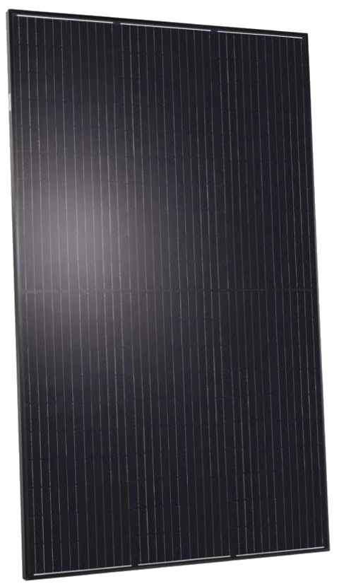 Q.PEAK DUO L-G7.2 silver frame with split solar panel cells