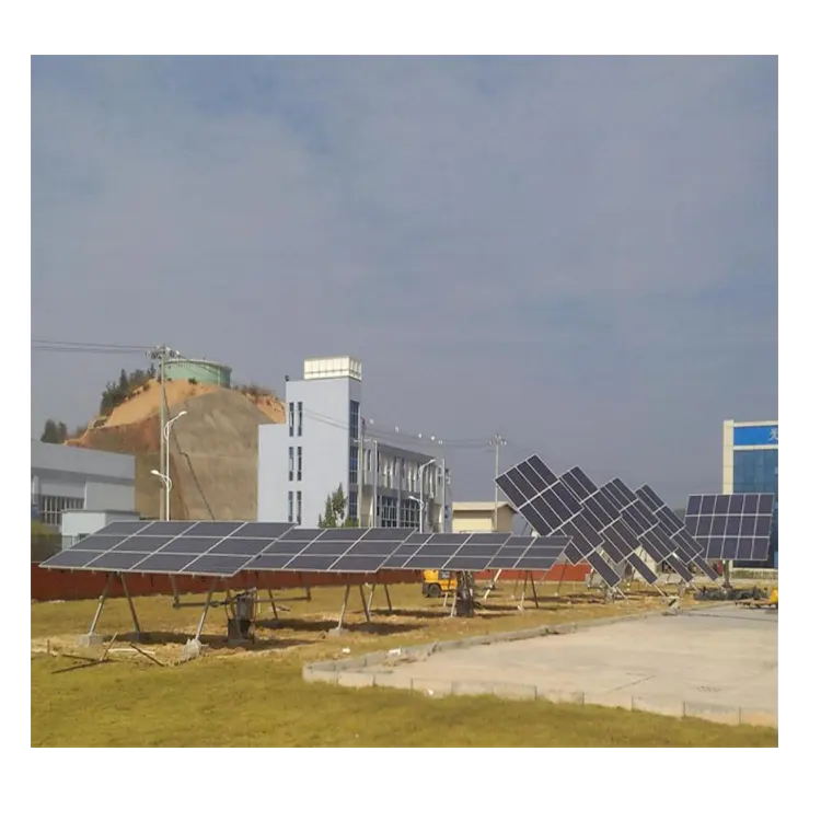 Single Aixs Solar Tracker Oem Pv Move Position