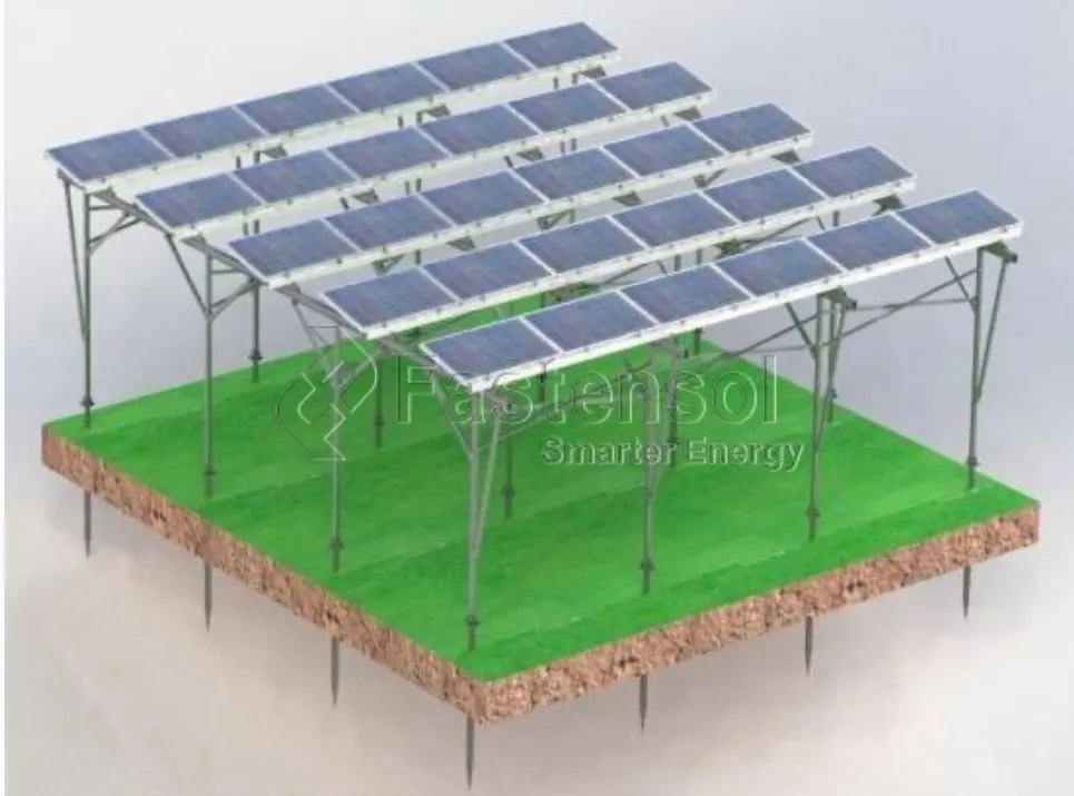 Sino Green-Solar Farm Mounting Structure (Tripod Type)