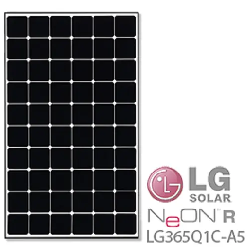 LG NeON R LG355Q1C-A5 355W Solar Panel