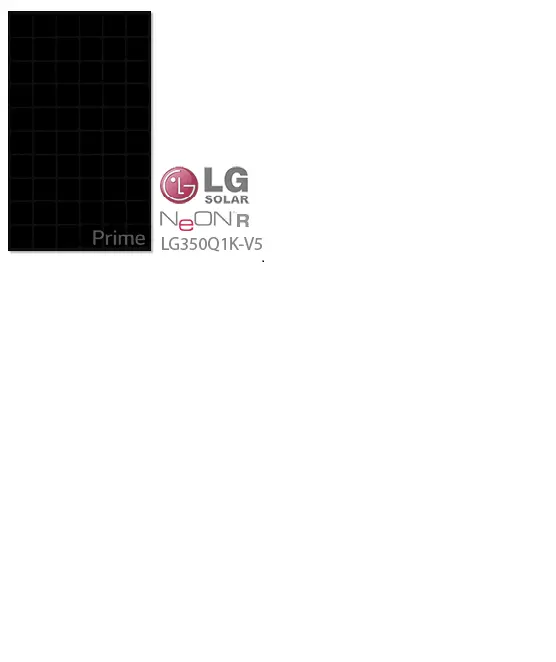 LG NeON R Prime LG350Q1K-V5 350W Solar Panel
