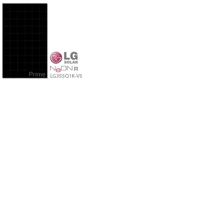 LG NeON R Prime LG355Q1K-V5 355W Solar Panel
