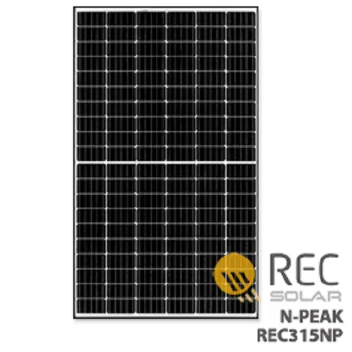 REC315NP 315 Watt REC N-Peak Solar Panel