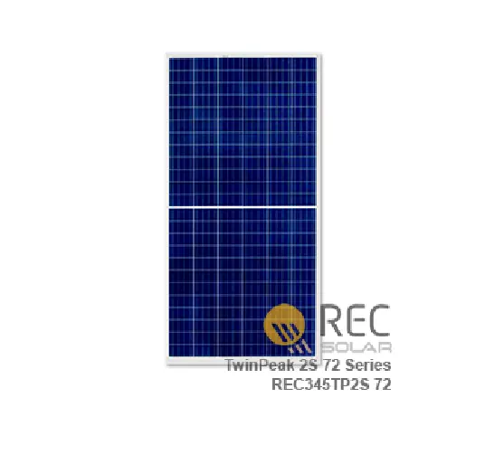 Sino Green-REC TwinPeak REC345TP2S 72 Solar Panel - 345 Watt