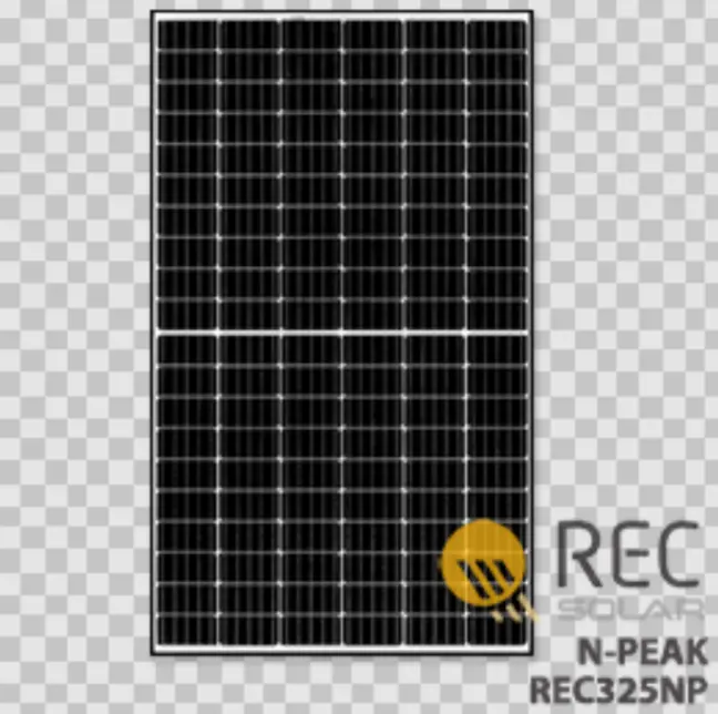 REC N-Peak REC325NP 325 Watt Solar Panel