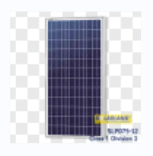 Sino Green SG075-12 75W Class 1 Division 2 Solar Panel w/ Rugged Frame