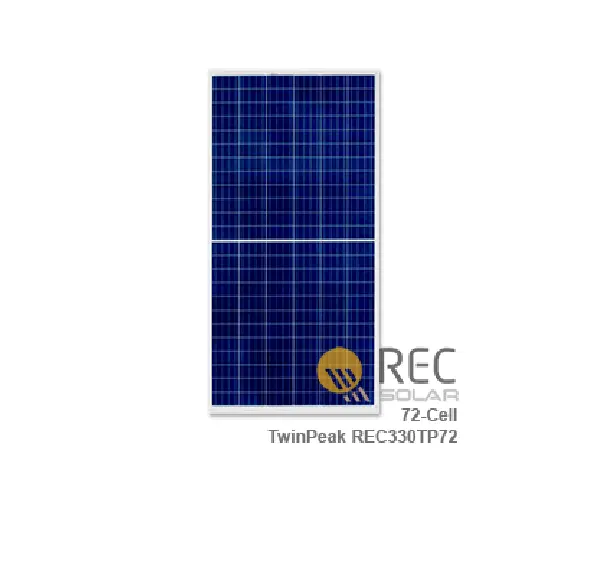 Sino Green-REC TwinPeak REC330TP Solar Panel - 330 Watts