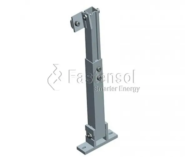 Adjustable Rear Leg For Roof Mounting System