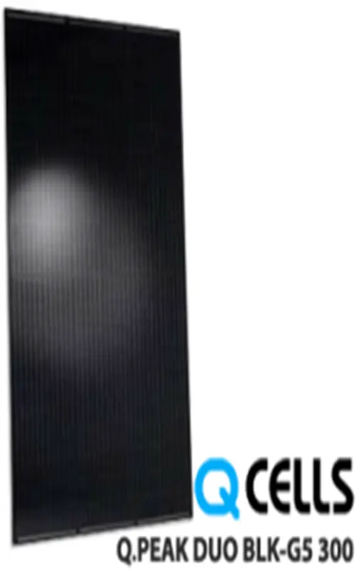 Q CELLS Q.PEAK DUO BLK-G5 300 300W All-Black Solar Panel