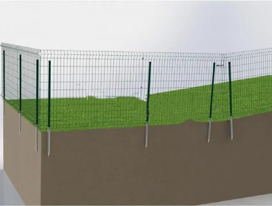 SINO GREEN Solar Fences Mounting System (Steel Fences)